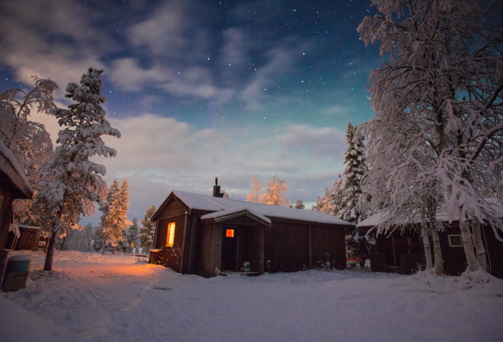 Wildnishütte Schweden